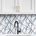 NextWall Peel &amp; Stick Quartz Geo Navy Blue Wallpaper thumbnail image 3 of 4