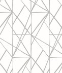 NextWall Peel & Stick Quartz Geo Harbor Grey Wallpaper