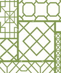 NextWall Peel & Stick Garden Trellis Spring Green Wallpaper