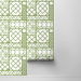 NextWall Peel &amp; Stick Garden Trellis Spring Green Wallpaper thumbnail image 2 of 4