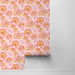 NextWall Peel &amp; Stick Jacobean Blossom Floral Bubblegum Pink Wallpaper thumbnail image 2 of 4
