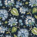 NextWall Peel &amp; Stick Jacobean Blossom Floral Midnight Blue Wallpaper thumbnail image 1 of 4