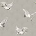 NextWall Peel &amp; Stick Cranes Argos Grey Wallpaper thumbnail image 1 of 4