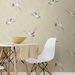 NextWall Peel &amp; Stick Cranes Alba Beige Wallpaper thumbnail image 3 of 4