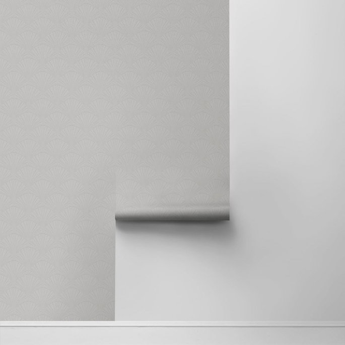NextWall Peel &amp; Stick Arches Argos Grey Wallpaper image 2 of 4