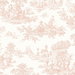 NextWall Peel & Stick Chateau Toile Blush Wallpaper