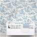 NextWall Peel &amp; Stick Chateau Toile Blue Bell Wallpaper thumbnail image 3 of 4
