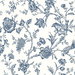 NextWall Peel &amp; Stick Jasmine Chinoiserie Navy Blue Wallpaper thumbnail image 1 of 4