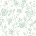 NextWall Peel & Stick Jasmine Chinoiserie Seaglass Wallpaper