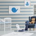 NextWall Peel &amp; Stick Two Toned Shiplap Carolina Blue Wallpaper thumbnail image 4 of 4