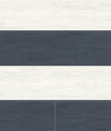 NextWall Peel & Stick Two Toned Shiplap Navy Blue Wallpaper