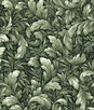 NextWall Peel & Stick Acanthus Trail Forest Green Wallpaper