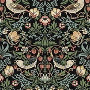 NextWall Peel & Stick Aves Garden Ebony Wallpaper