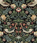 NextWall Peel & Stick Aves Garden Ebony Wallpaper