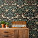 NextWall Peel &amp; Stick Aves Garden Ebony Wallpaper thumbnail image 3 of 4