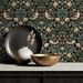 NextWall Peel &amp; Stick Aves Garden Ebony Wallpaper thumbnail image 4 of 4