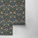 NextWall Peel &amp; Stick Aves Garden Midnight Blue Wallpaper thumbnail image 2 of 4