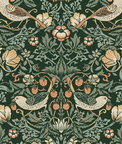 NextWall Peel & Stick Aves Garden Forest Green Wallpaper