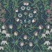 NextWall Peel & Stick Tulip Garden Deep Ocean & Purple Haze Wallpaper