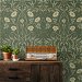 NextWall Peel &amp; Stick Stenciled Floral Evergreen Wallpaper thumbnail image 4 of 4