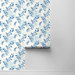 NextWall Peel &amp; Stick Woodland Walk Marine Blue Wallpaper thumbnail image 2 of 4