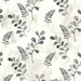 NextWall Peel & Stick Woodland Walk Steel Grey  Wallpaper