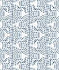 NextWall Peel & Stick Zen Geo Prussian Blue Wallpaper