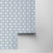 NextWall Peel &amp; Stick Zen Geo Prussian Blue Wallpaper thumbnail image 2 of 4