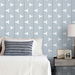 NextWall Peel &amp; Stick Zen Geo Prussian Blue Wallpaper thumbnail image 3 of 4