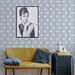 NextWall Peel &amp; Stick Zen Geo Prussian Blue Wallpaper thumbnail image 4 of 4