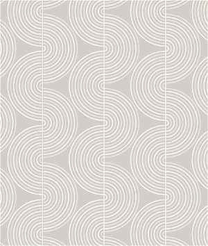 NextWall Peel & Stick Zen Geo Alloy Grey Wallpaper