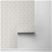 NextWall Peel &amp; Stick Zen Geo Alloy Grey Wallpaper thumbnail image 2 of 4