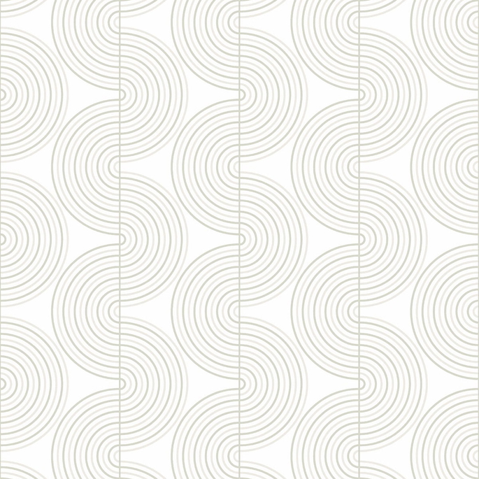 NextWall Peel &amp; Stick Zen Geo Lunar Rock &amp; Metallic Pearl Wallpaper image 1 of 4