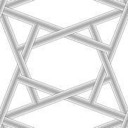 NextWall Peel & Stick Crossroads Geo Onyx Wallpaper