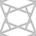 NextWall Peel & Stick Crossroads Geo Onyx Wallpaper