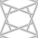 NextWall Peel &amp; Stick Crossroads Geo Onyx Wallpaper thumbnail image 1 of 4