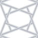 NextWall Peel &amp; Stick Crossroads Geo Navy Blue Wallpaper thumbnail image 1 of 3