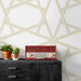 NextWall Peel &amp; Stick Crossroads Geo Metallic Gold Wallpaper thumbnail image 4 of 4
