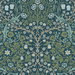 NextWall Peel & Stick Victorian Garden Prussian Blue & Moss Green Wallpaper