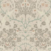 NextWall Peel & Stick Victorian Garden Lunar Rock & Clay Wallpaper
