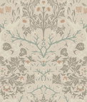 NextWall Peel & Stick Victorian Garden Lunar Rock & Clay Wallpaper