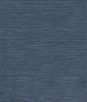 NextWall Peel & Stick Cyrus Faux Grasscloth Naval Blue & Metallic Silver Wallpaper