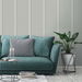 NextWall Peel &amp; Stick Faux Board &amp; Batten Harbor Grey Wallpaper thumbnail image 2 of 5