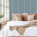 NextWall Peel &amp; Stick Faux Board &amp; Batten Blue Stream Wallpaper thumbnail image 3 of 5