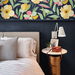 NextWall Peel &amp; Stick Garden Block Floral Deep Navy &amp; Pastels  Wallpaper thumbnail image 3 of 5