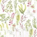 NextWall Peel & Stick Wild Garden Lemongrass & Posy Pink Wallpaper