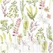 NextWall Peel &amp; Stick Wild Garden Lemongrass &amp; Posy Pink Wallpaper thumbnail image 1 of 5