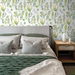 NextWall Peel &amp; Stick Wild Garden Lemon Lime Wallpaper thumbnail image 2 of 5
