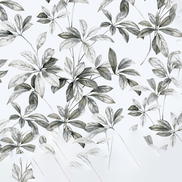 NextWall Peel & Stick Leaf Trail Alloy Wallpaper
