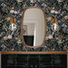 NextWall Peel &amp; Stick Vintage Floral Onyx Wallpaper thumbnail image 3 of 5